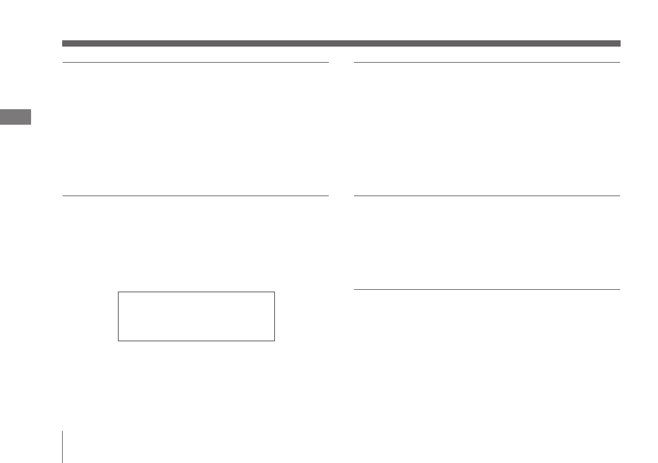 Sony XC-003 User Manual | Page 42 / 48