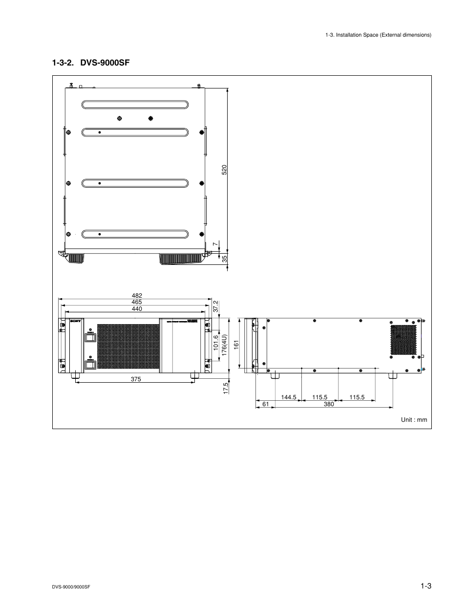 3-2. dvs-9000sf | Sony DVS-9000-C User Manual | Page 11 / 42