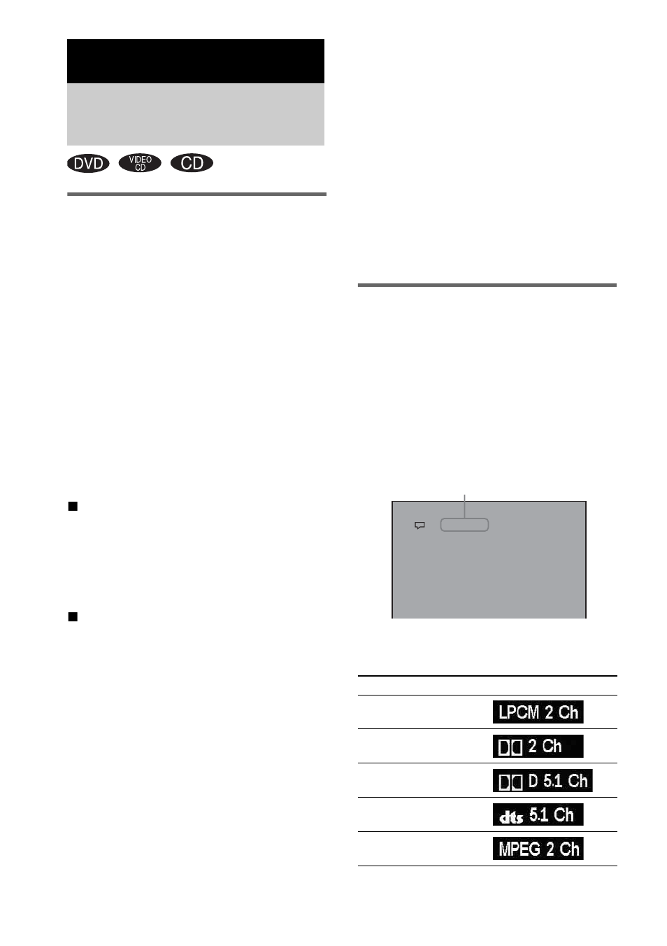 Dvd – various functions, Changing the sound/ subtitle/angle, Changing the sound/subtitle/angle | Changing the sound (except for jpeg) | Sony CMT-GP8D User Manual | Page 18 / 52