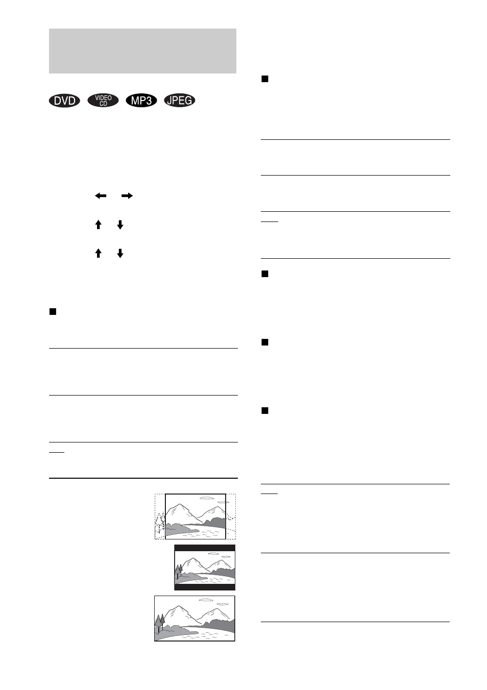 Adjusting the image and audio settings, Adjusting the image and audio, Settings — av | Sony CMT-GP8D User Manual | Page 20 / 52