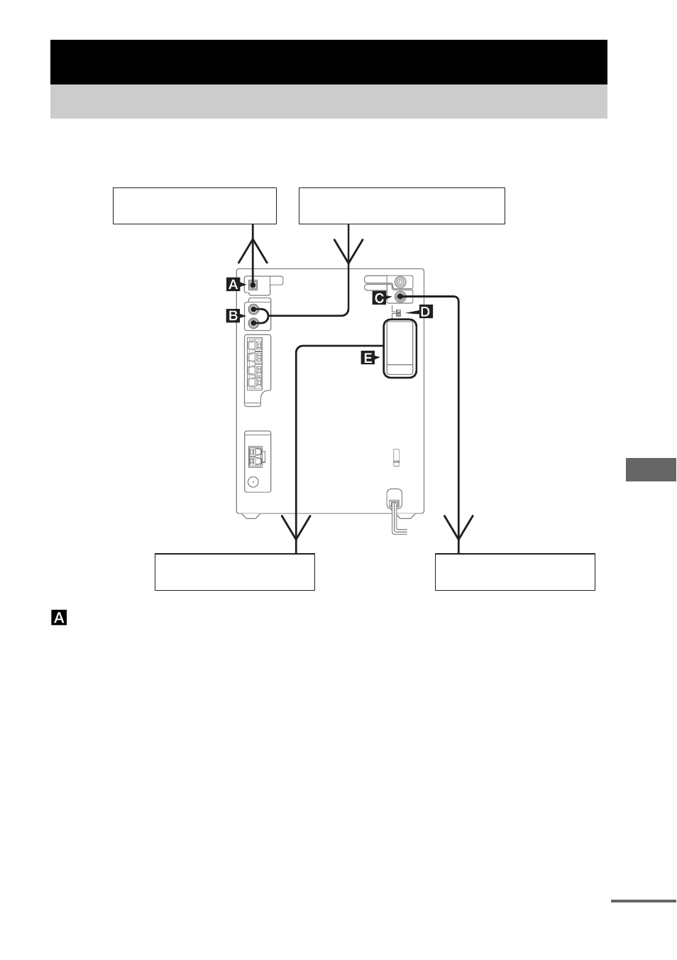 Optional components, Hooking up optional components | Sony CMT-GP8D User Manual | Page 37 / 52