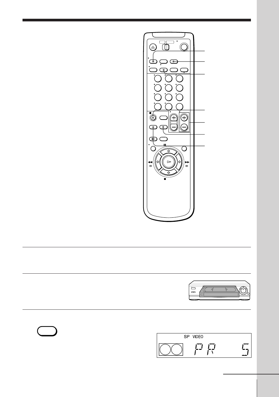 Recording tv programmes | Sony SLV-E230UY User Manual | Page 25 / 52