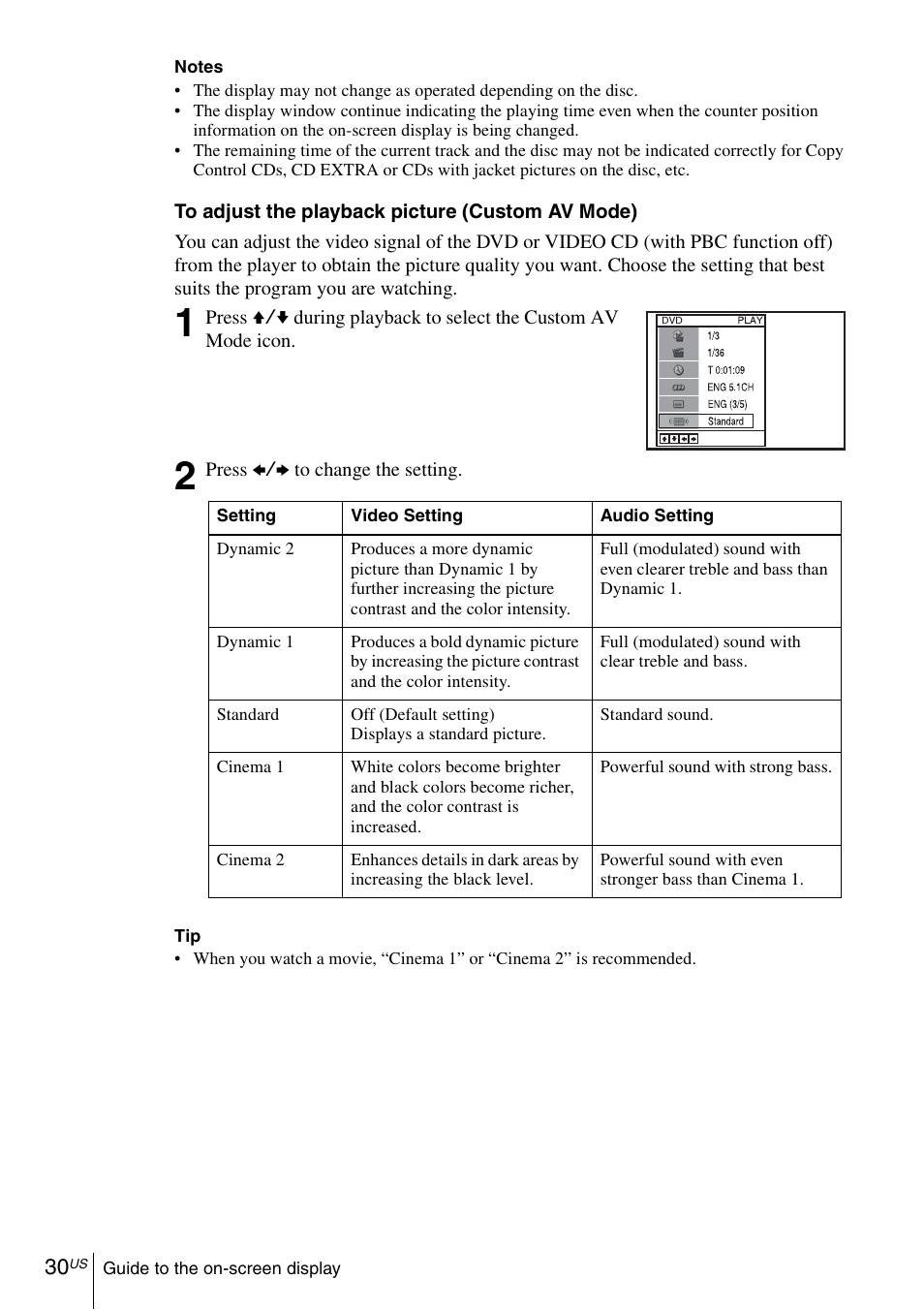 Sony SLV-D281P User Manual | Page 30 / 116