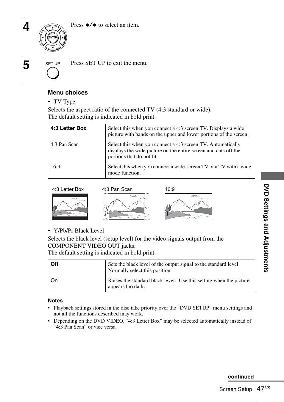 Sony SLV-D281P User Manual | Page 47 / 116