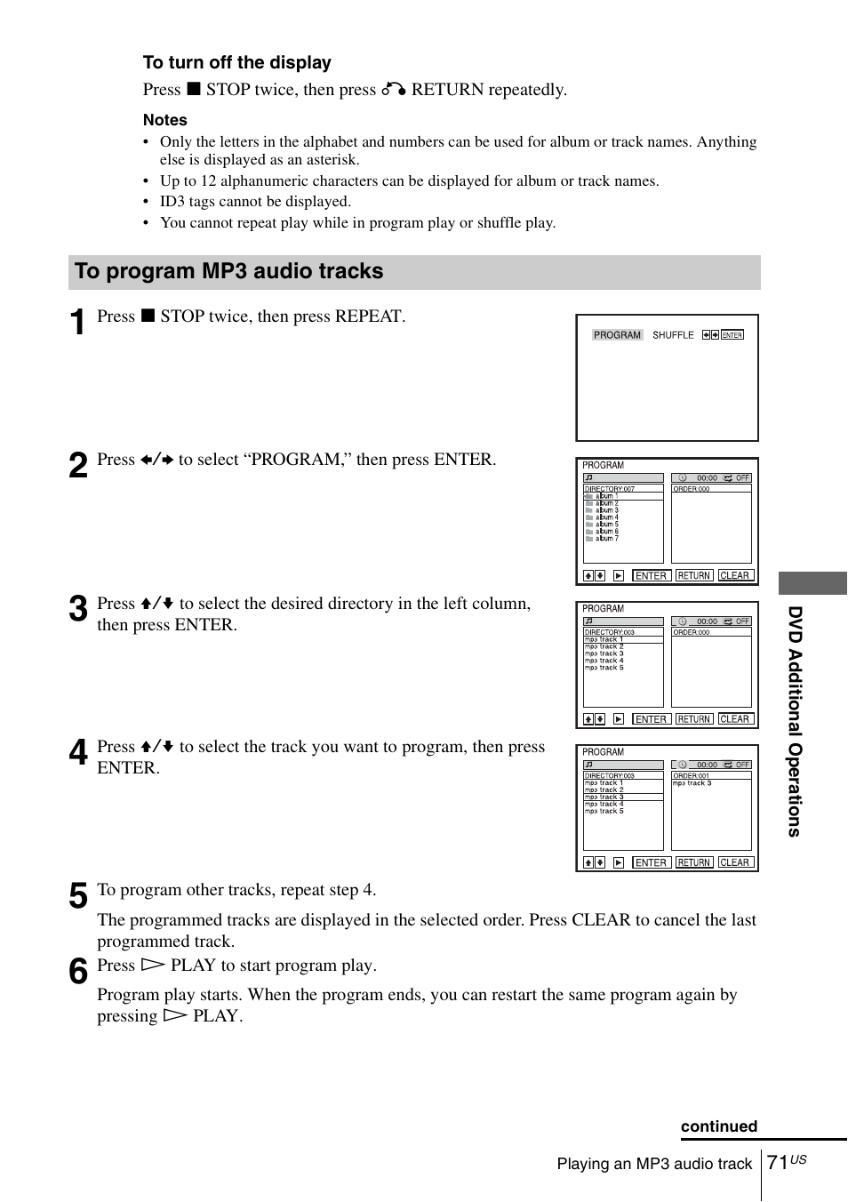 Sony SLV-D281P User Manual | Page 71 / 116