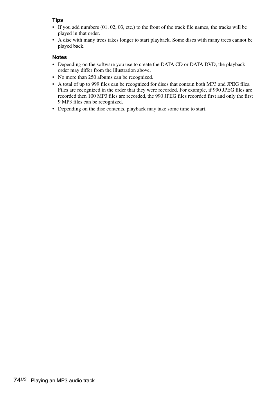 Sony SLV-D281P User Manual | Page 74 / 116