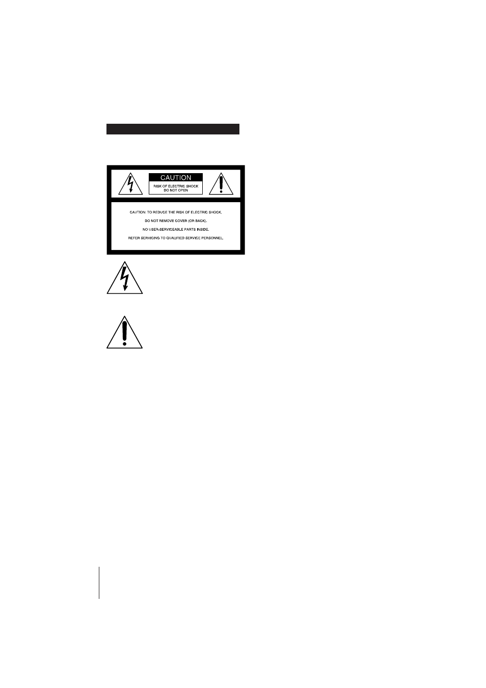 Warning | Sony VHS SLV-685HF User Manual | Page 2 / 71