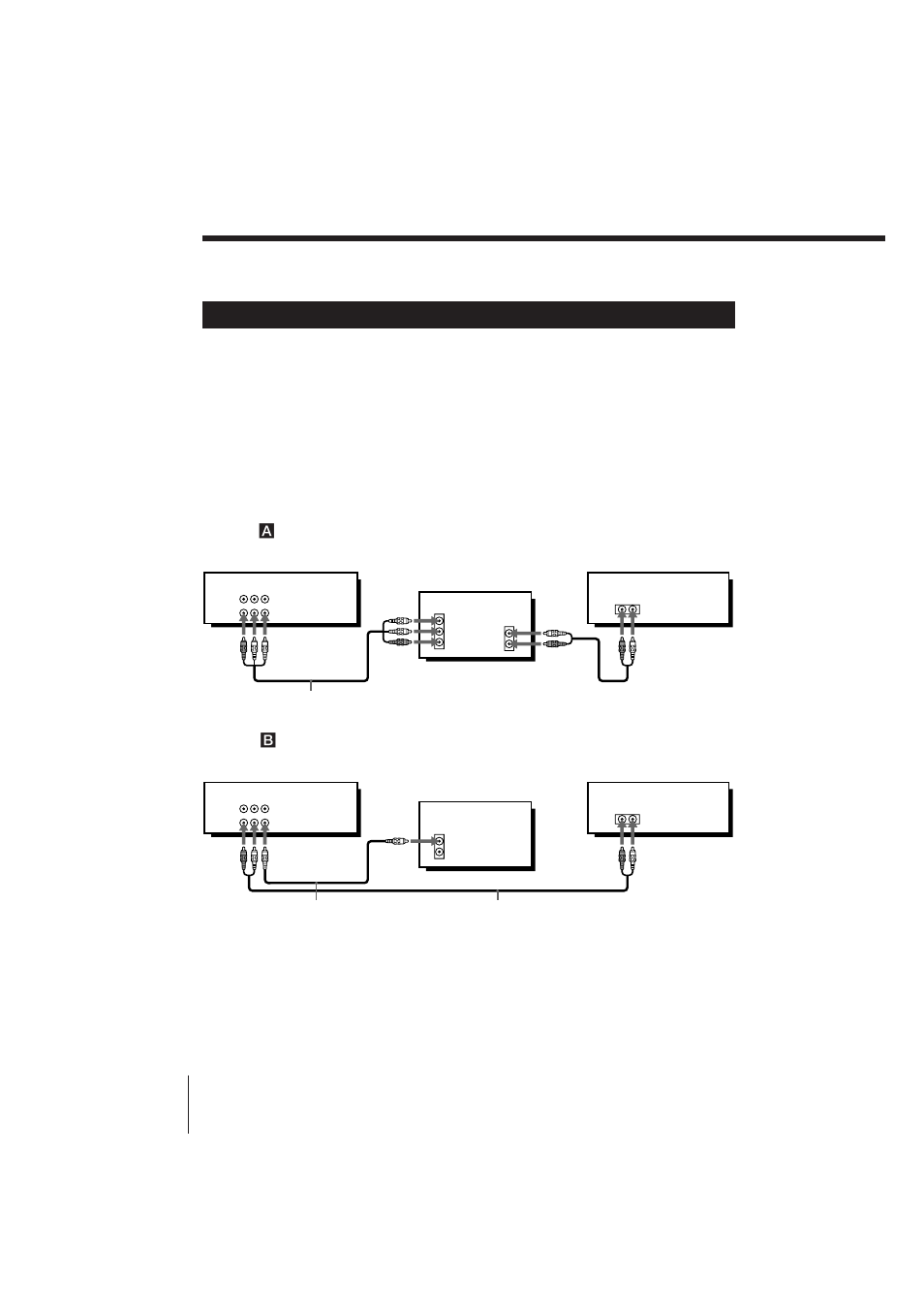 Audio/video (a/v) hookup, Step 3: hookups (continued) | Sony VHS SLV-685HF User Manual | Page 8 / 71