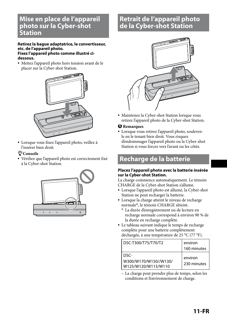 Recharge de la batterie | Sony CSS-HD2 User Manual | Page 29 / 96