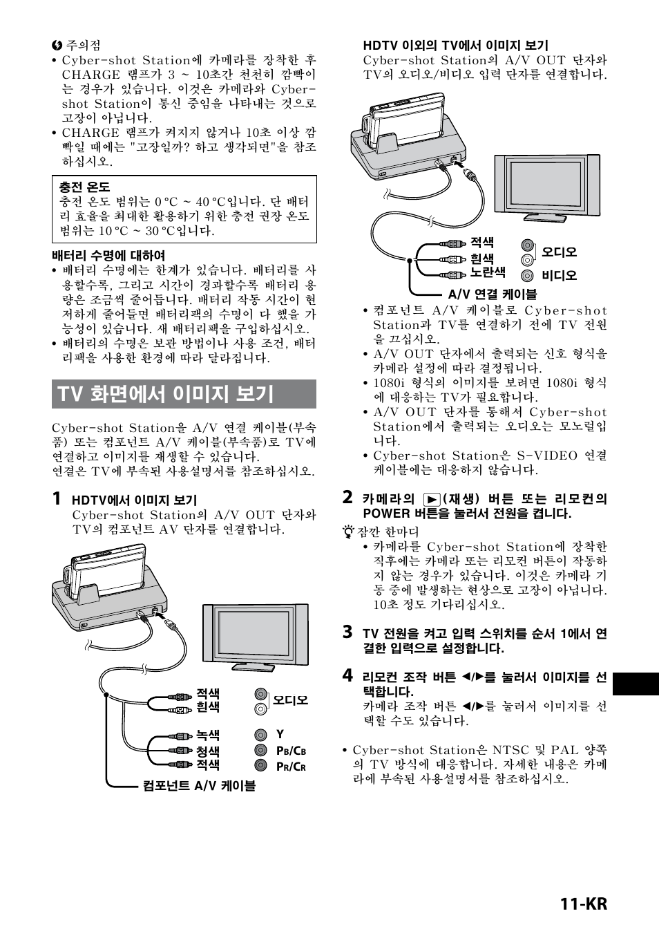 Tv 화면에서 이미지 보기 | Sony CSS-HD2 User Manual | Page 89 / 96