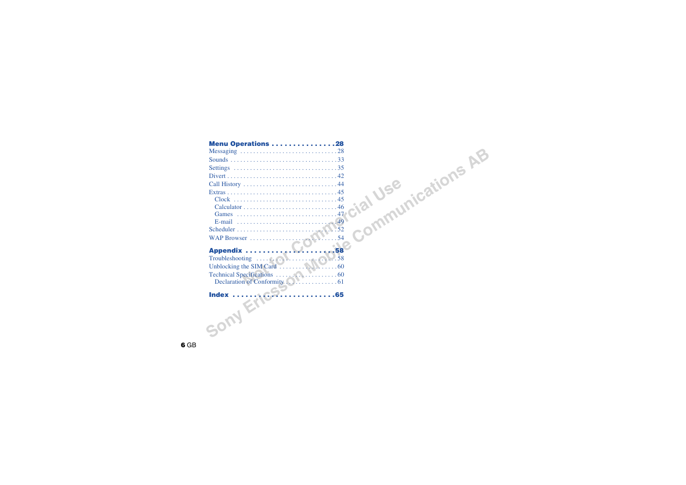 Sony CMD-J7 User Manual | Page 6 / 68