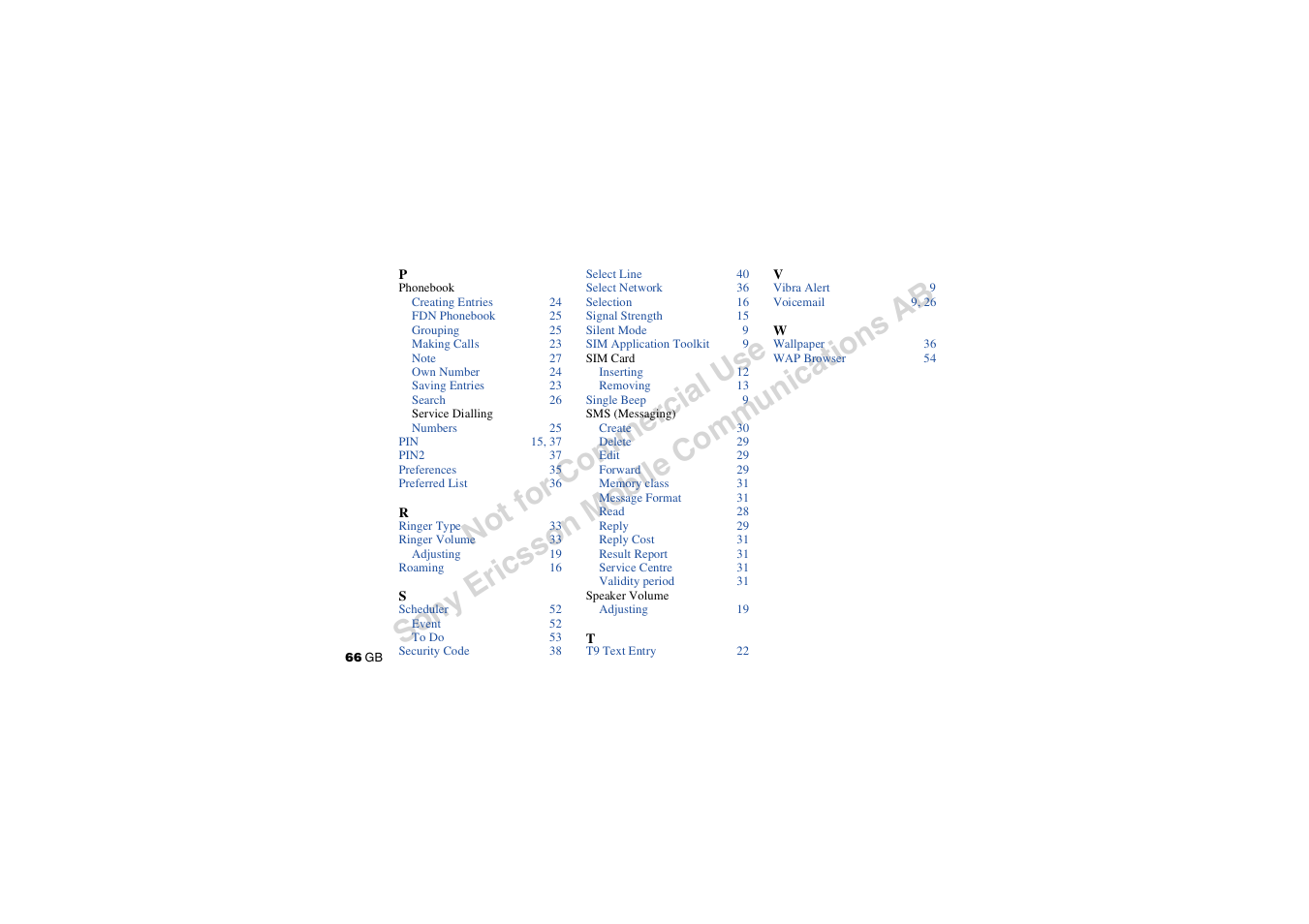 Sony CMD-J7 User Manual | Page 66 / 68