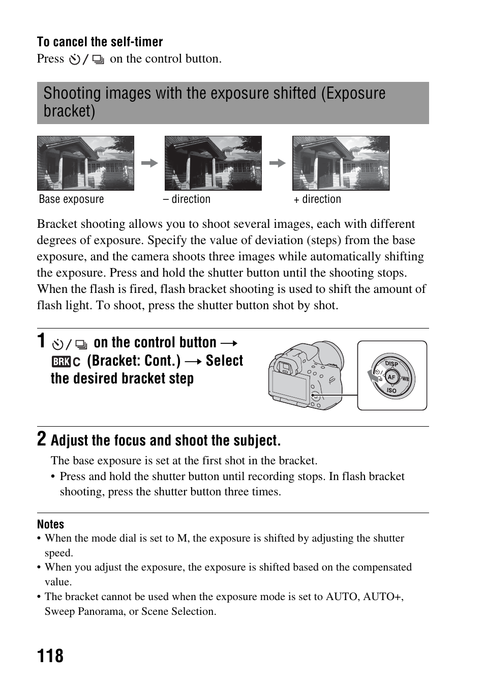 Bracket) | Sony a (alpha) SLT-A55VL User Manual | Page 118 / 203