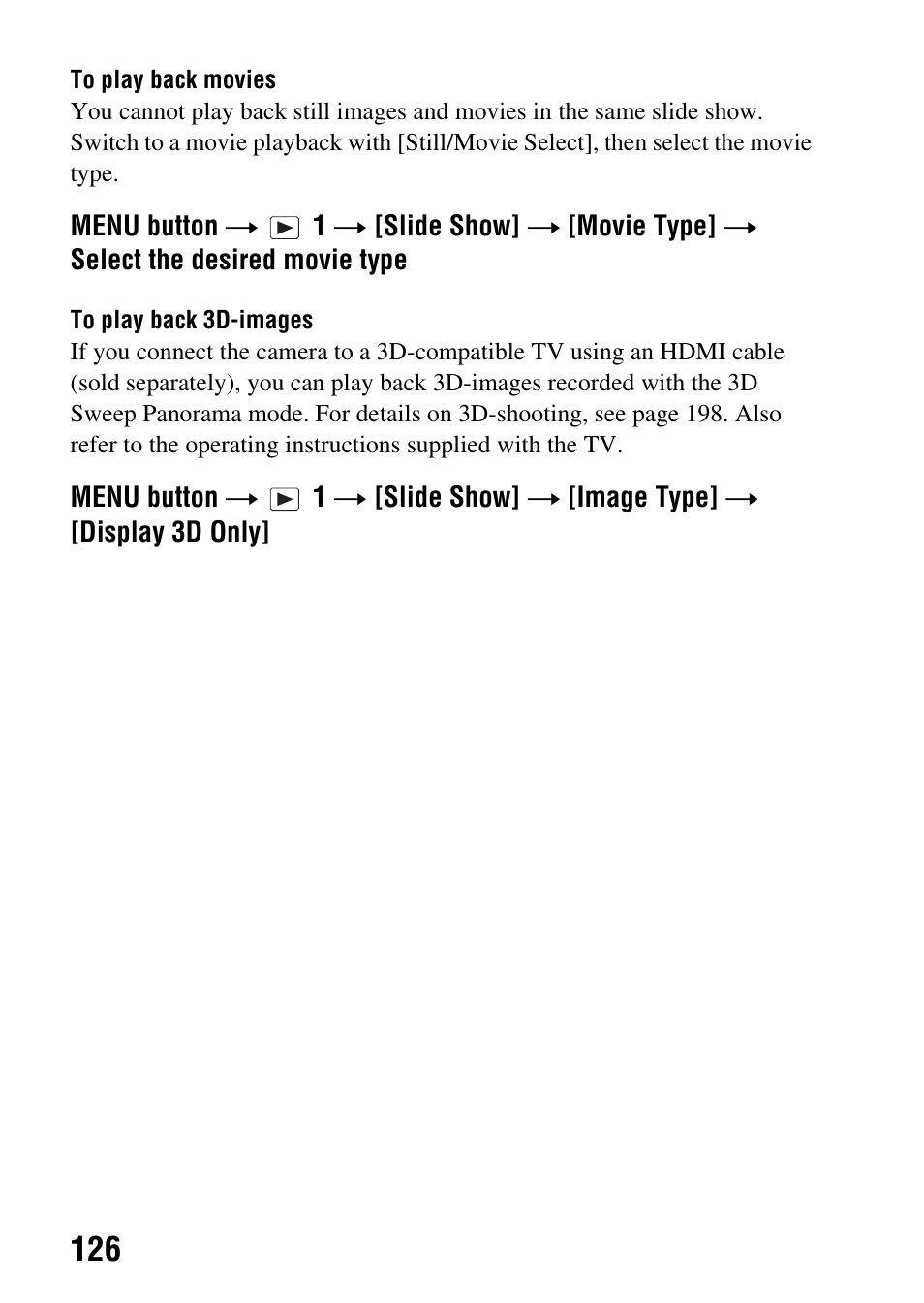 Sony a (alpha) SLT-A55VL User Manual | Page 126 / 203