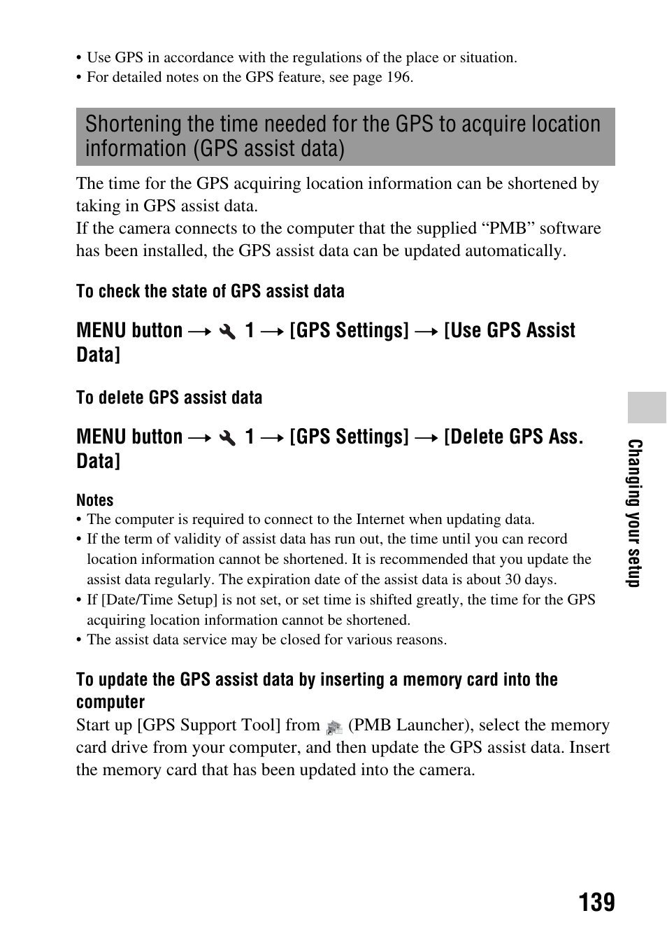Sony a (alpha) SLT-A55VL User Manual | Page 139 / 203