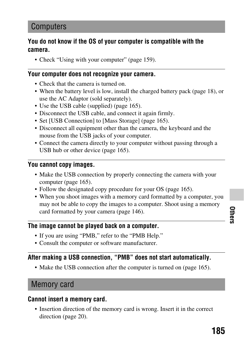 Sony a (alpha) SLT-A55VL User Manual | Page 185 / 203