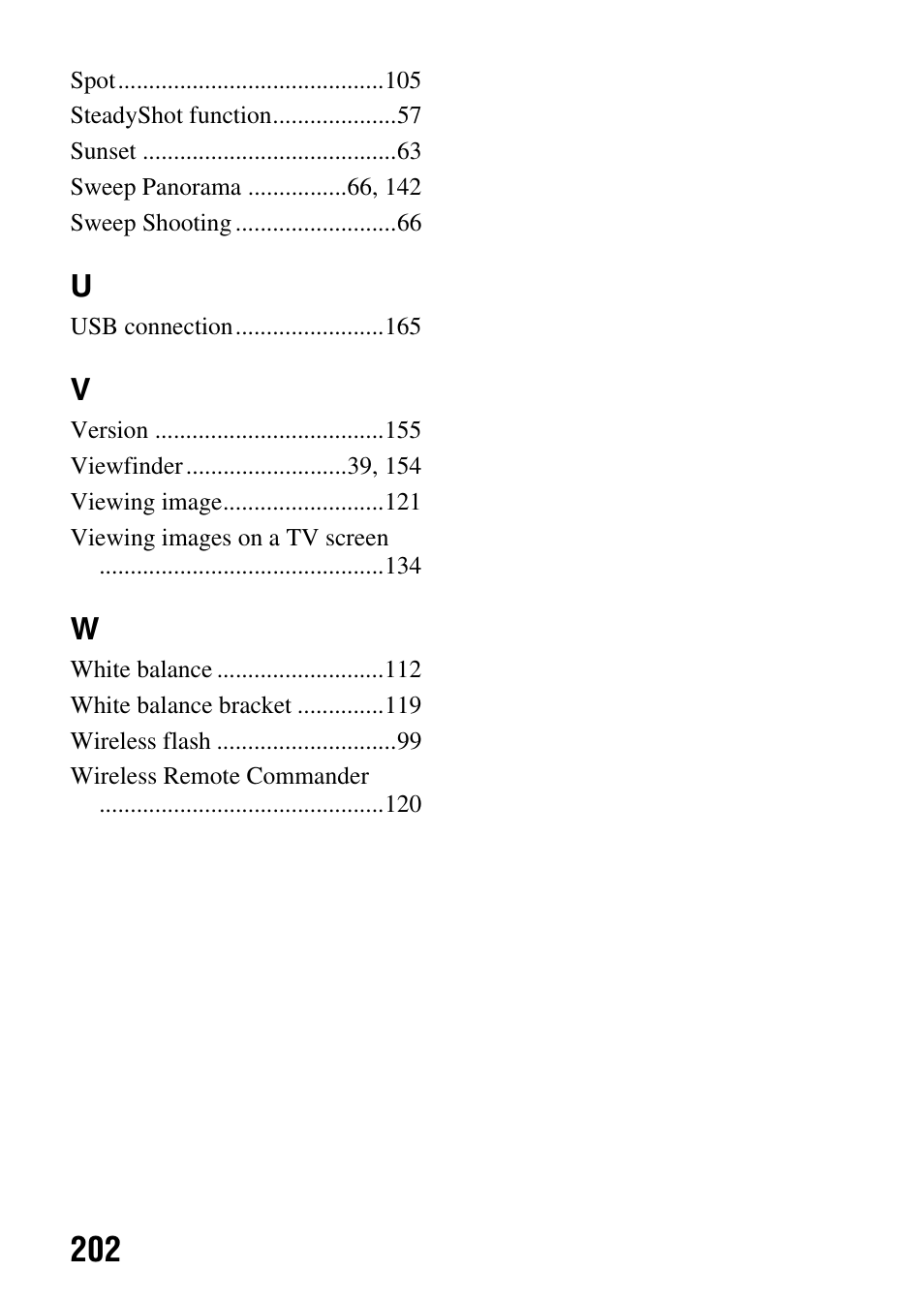 Sony a (alpha) SLT-A55VL User Manual | Page 202 / 203