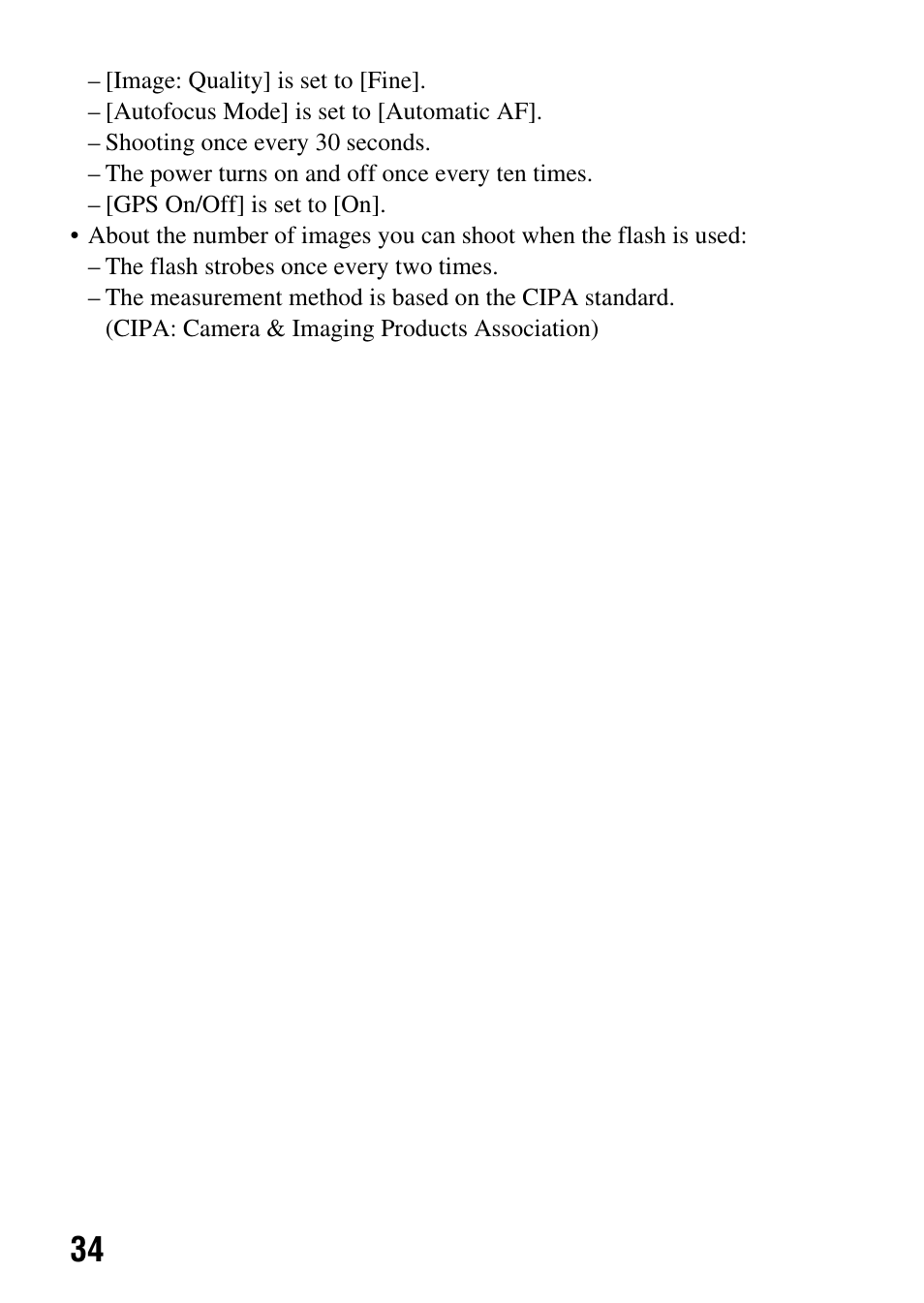 Sony a (alpha) SLT-A55VL User Manual | Page 34 / 203