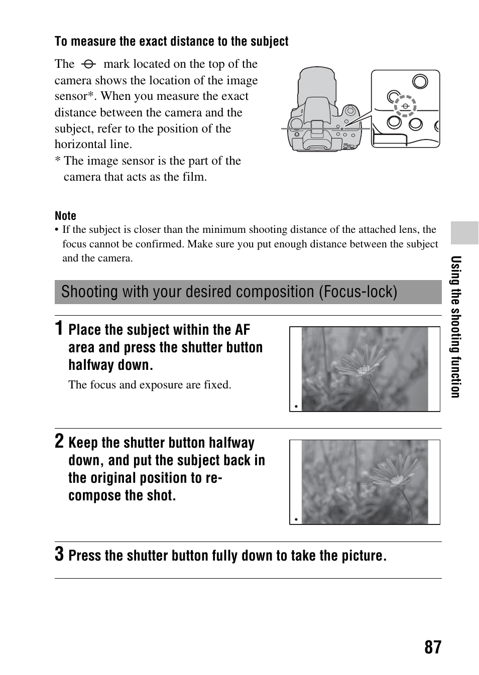 Sony a (alpha) SLT-A55VL User Manual | Page 87 / 203