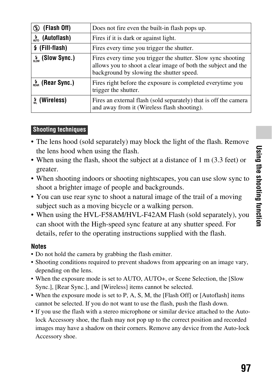 Sony a (alpha) SLT-A55VL User Manual | Page 97 / 203