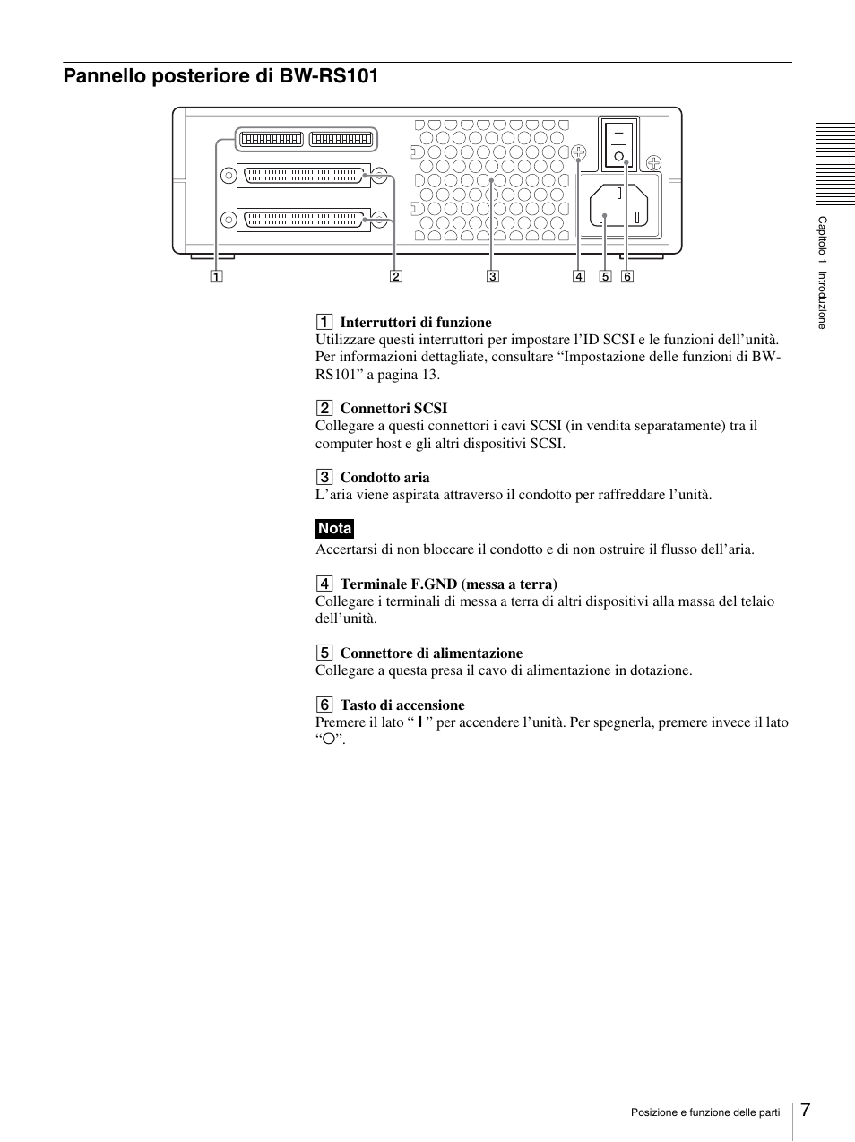 Pannello posteriore di bw-rs101 | Sony BW-RS101 User Manual | Page 113 / 134