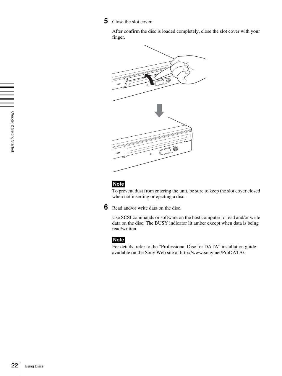 Sony BW-RS101 User Manual | Page 22 / 134