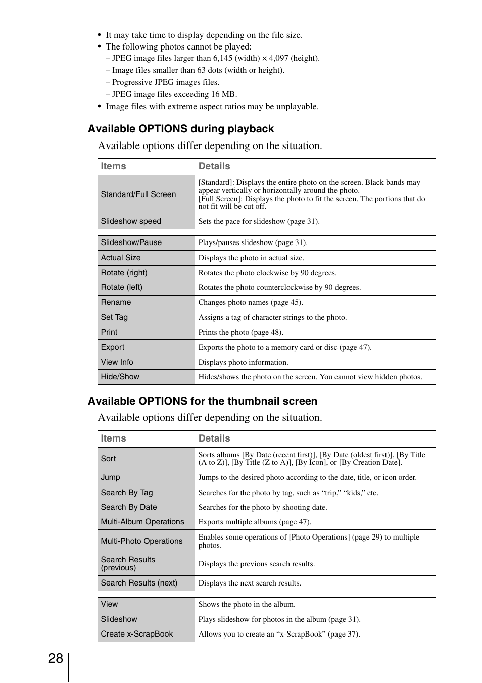 Sony HDMS-S1D User Manual | Page 28 / 79