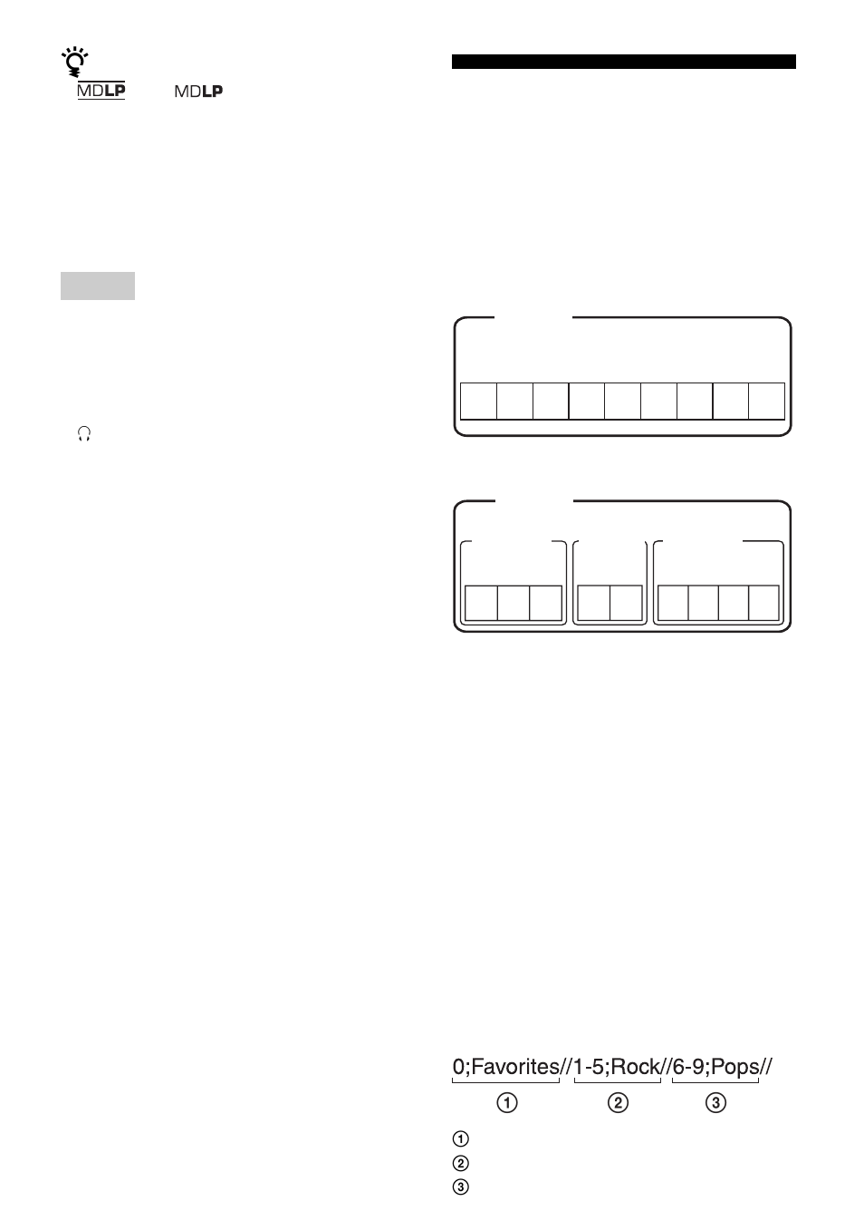 グループ機能」を使って録音する | Sony MZ-R910 User Manual | Page 26 / 120