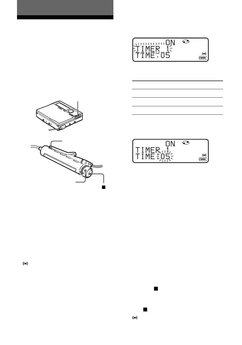 その他の機能, タイマーを使う（メロディタイマー | Sony MZ-R910 User Manual | Page 62 / 120