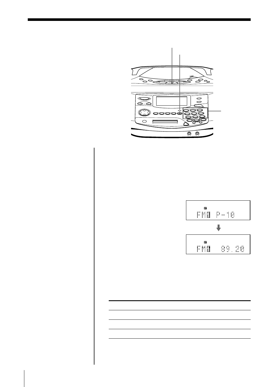 Playing preset radio stations | Sony MINIDISC ZS-M35 User Manual | Page 24 / 164