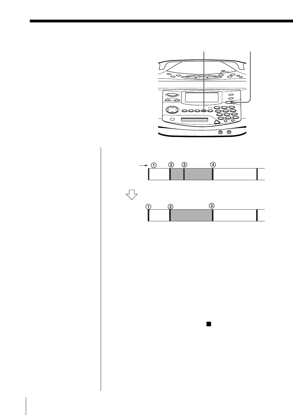 Combining recorded tracks (combine function), Combining recorded tracks | Sony MINIDISC ZS-M35 User Manual | Page 48 / 164
