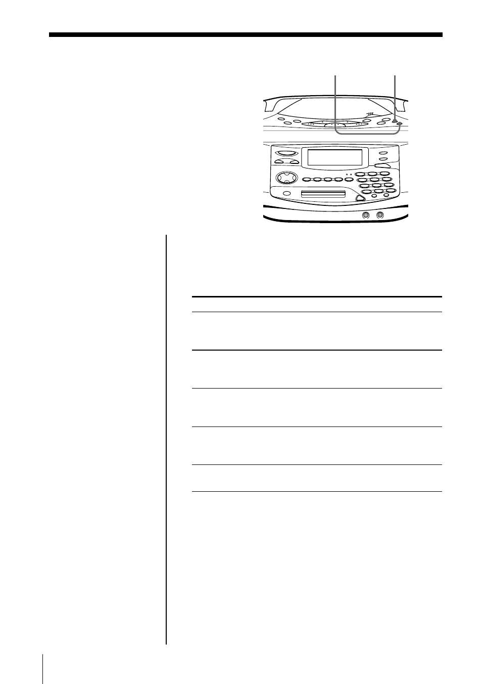 The audio emphasis, Selecting the audio emphasis (sound/mega bass), Selecting the audio emphasis | Sony MINIDISC ZS-M35 User Manual | Page 56 / 164