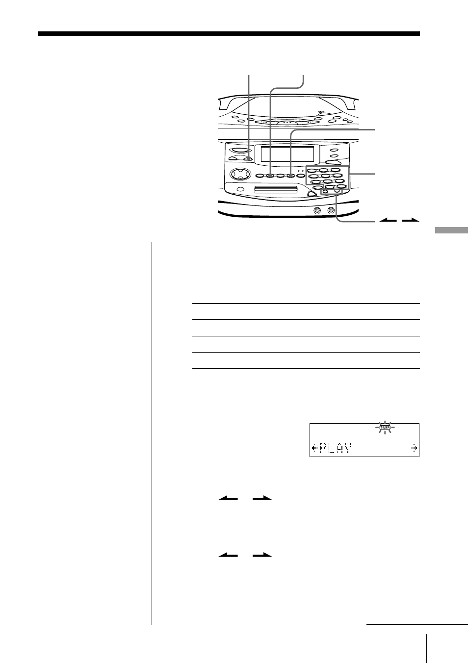 Waking up to music | Sony MINIDISC ZS-M35 User Manual | Page 59 / 164