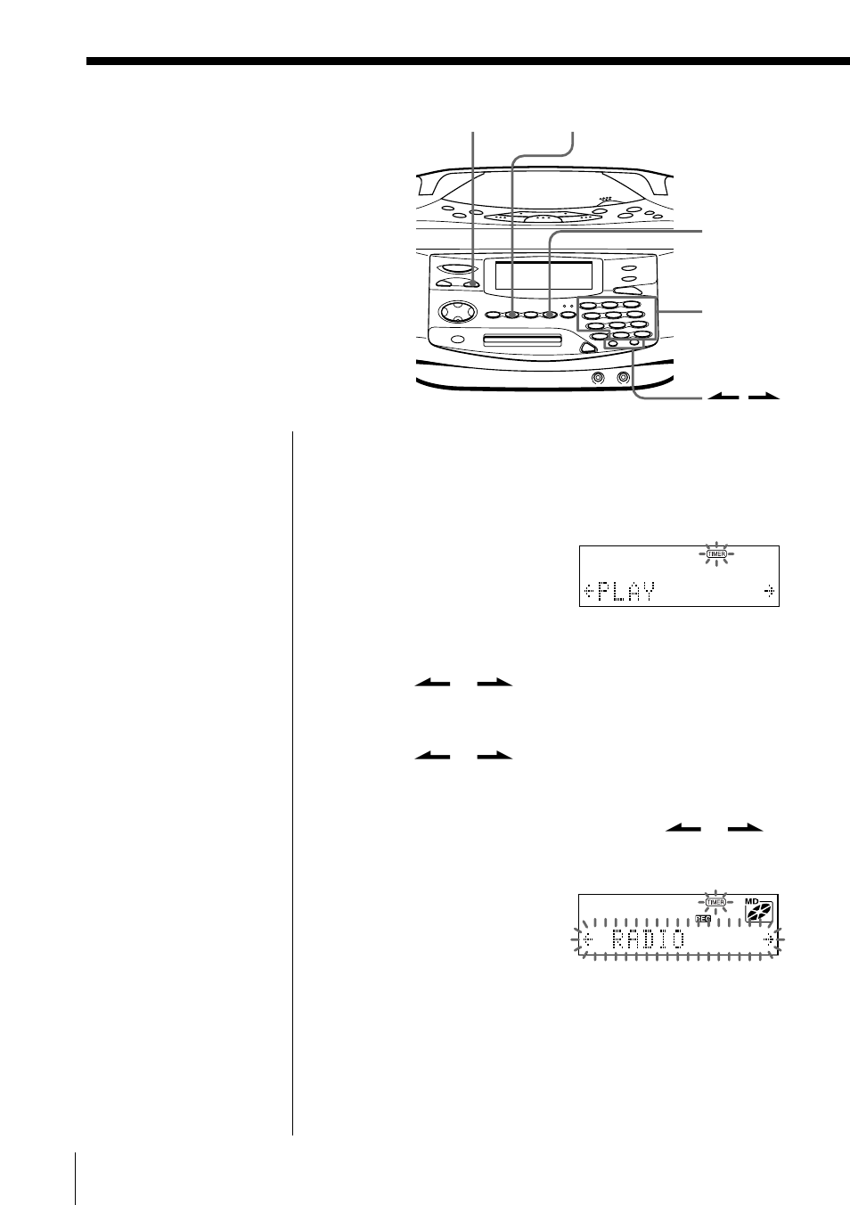 Timer-recording radio programmes | Sony MINIDISC ZS-M35 User Manual | Page 62 / 164