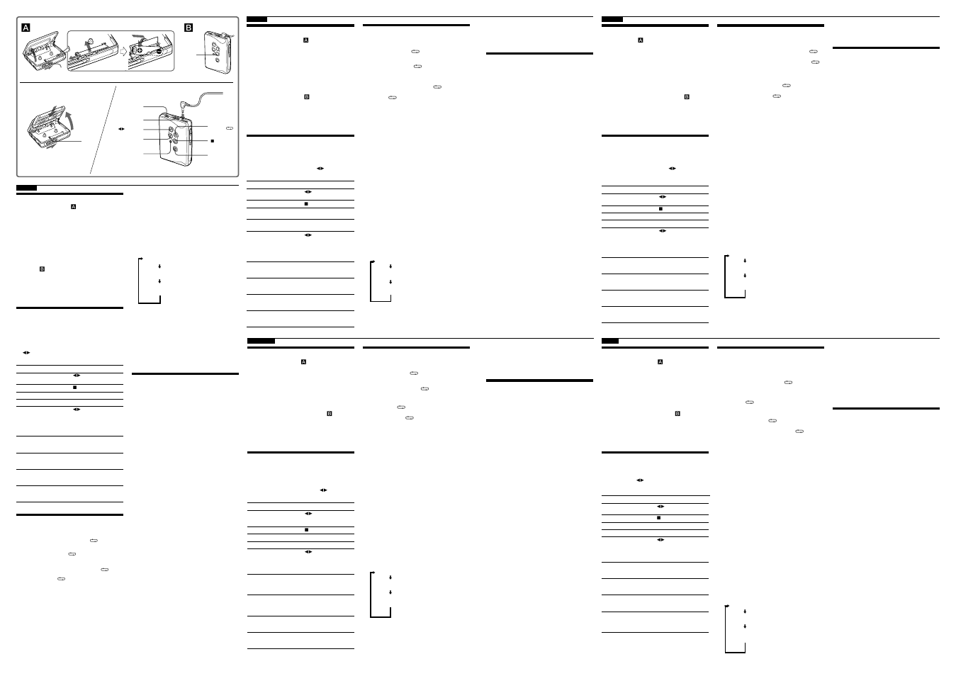 Sony WM-EX501 User Manual | Page 2 / 2