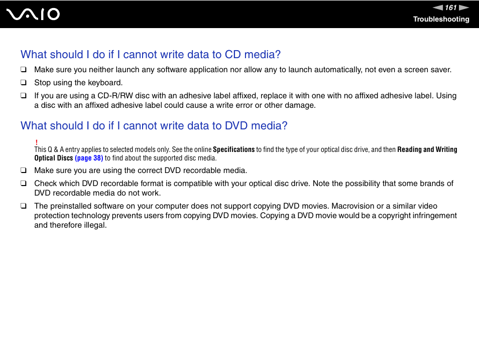 Sony VGN-CR100 User Manual | Page 161 / 194