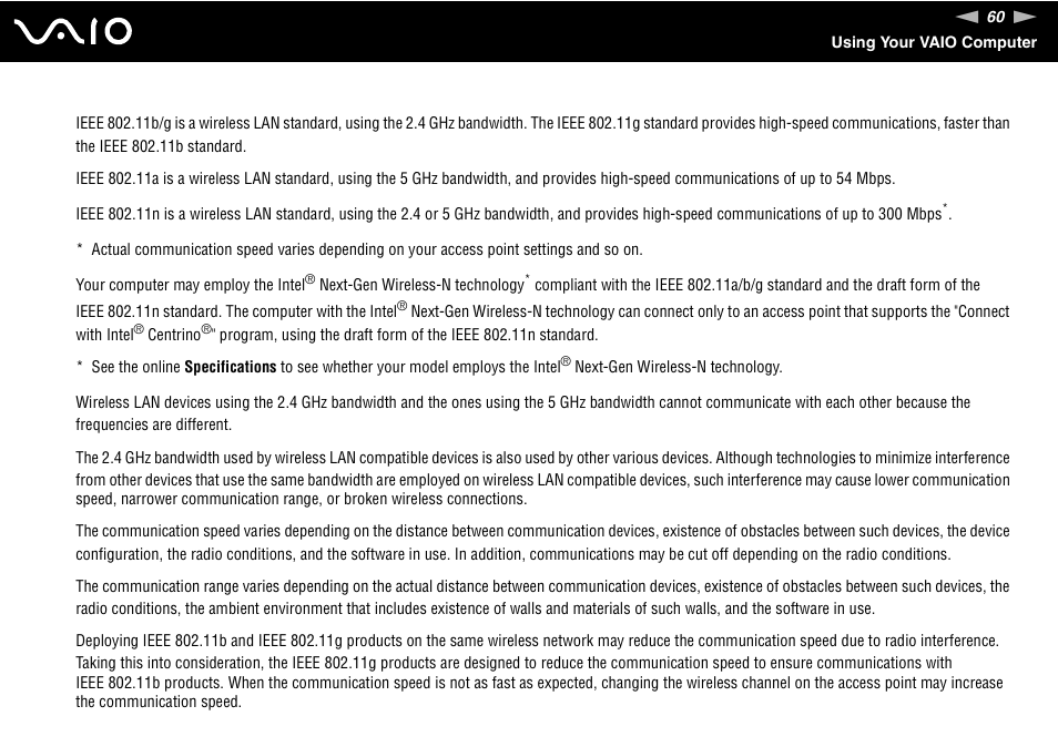 Sony VGN-CR100 User Manual | Page 60 / 194