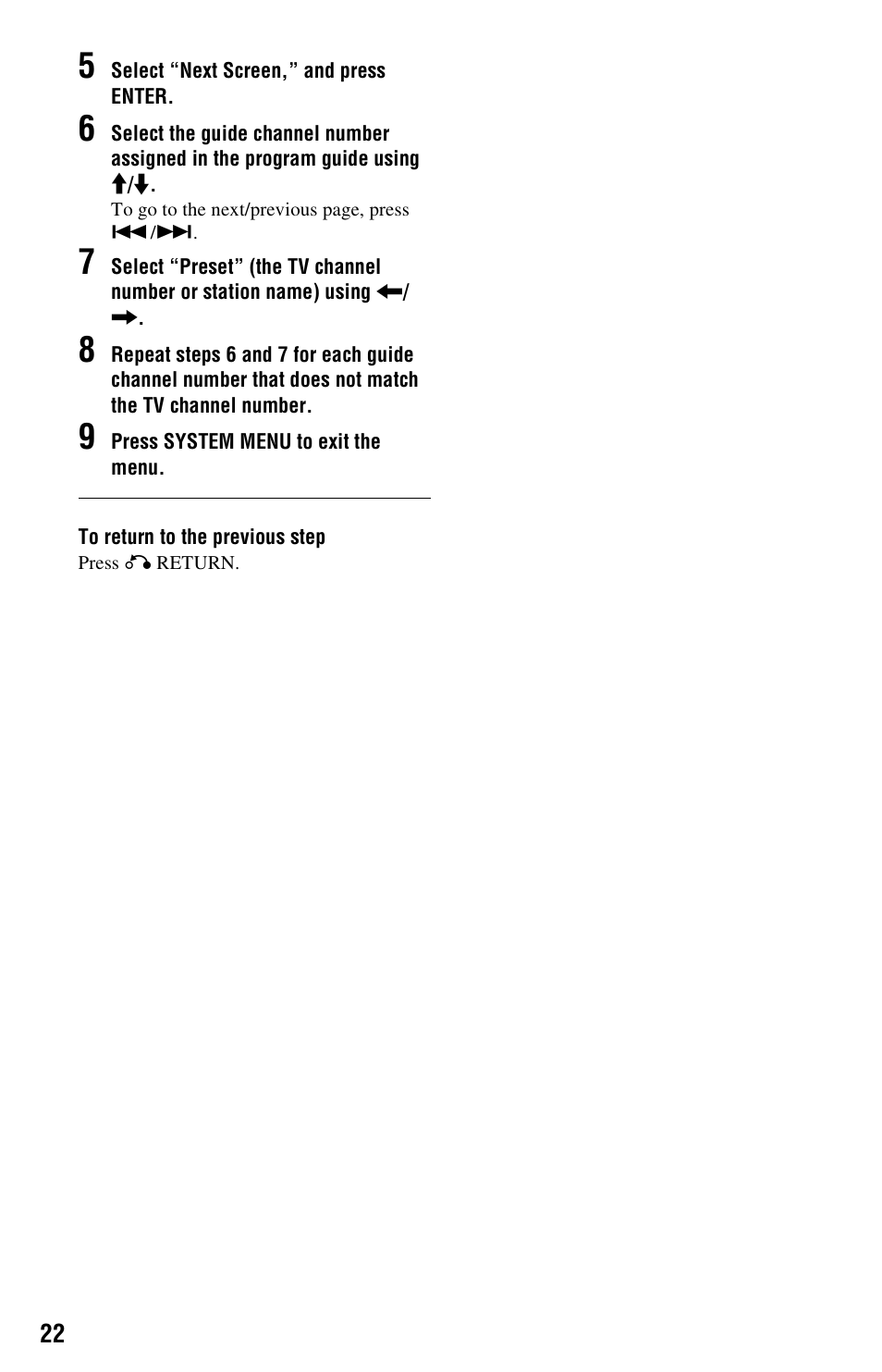 Sony RDR-GX350 User Manual | Page 22 / 112