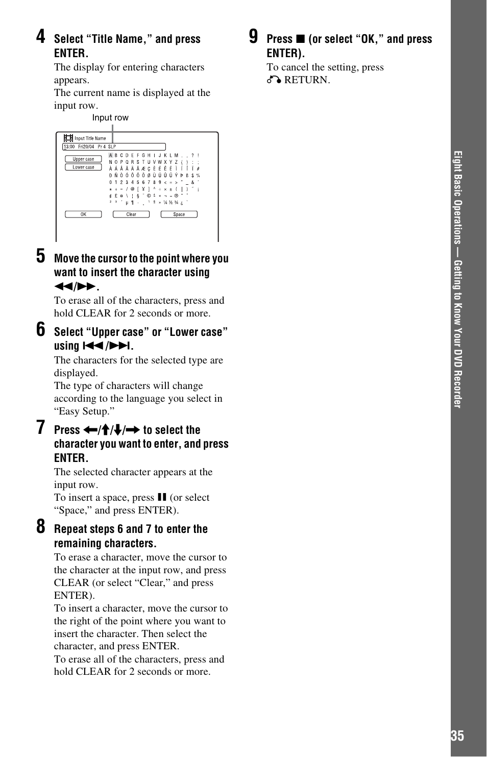 Sony RDR-GX350 User Manual | Page 35 / 112