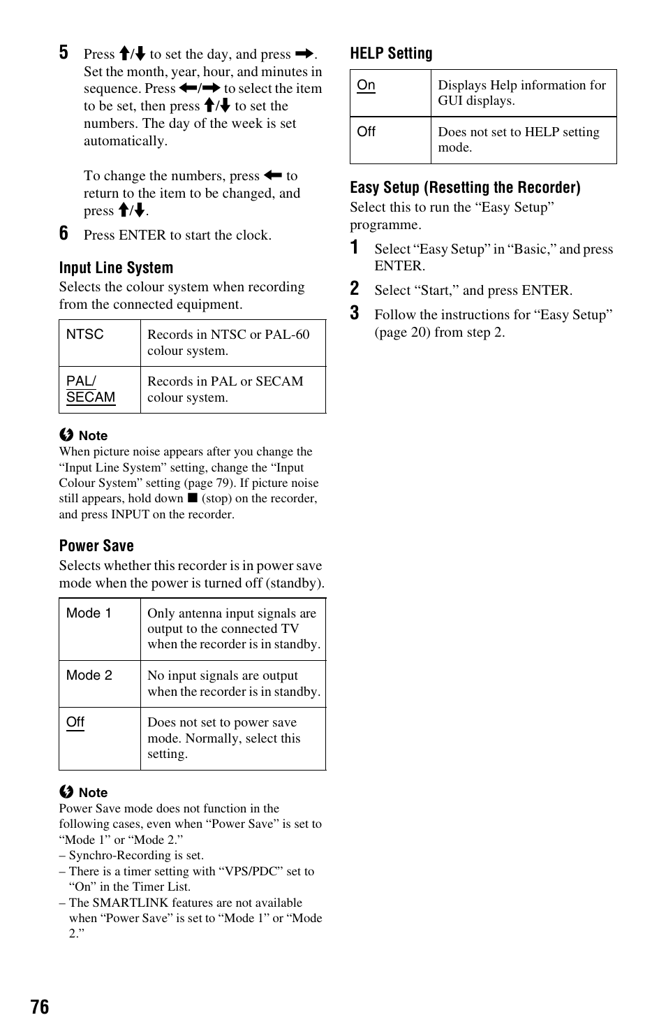 Sony RDR-GX350 User Manual | Page 76 / 112