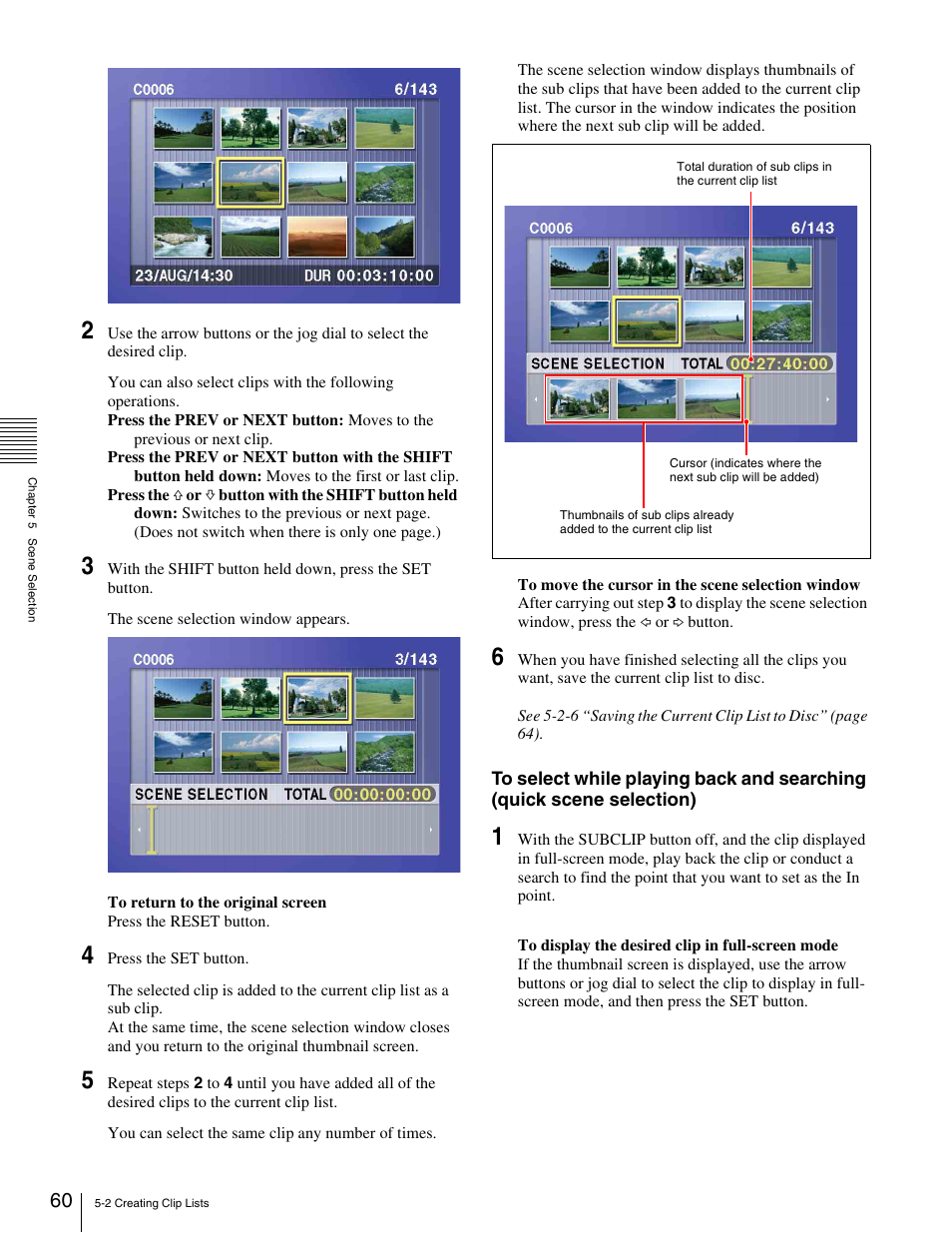 Sony XDCAM PDW-1500 User Manual | Page 60 / 142