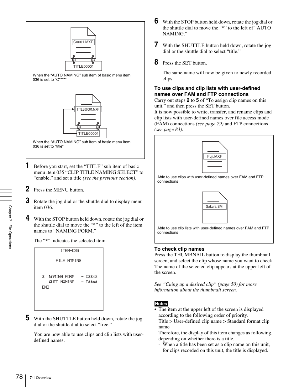 Sony XDCAM PDW-1500 User Manual | Page 78 / 142