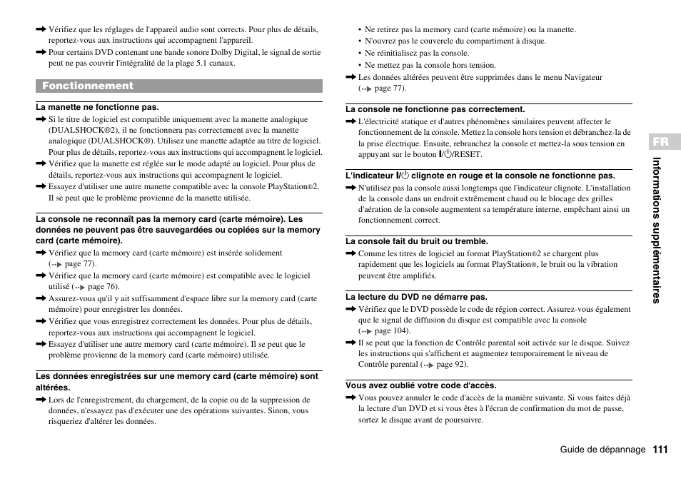 Sony SCPH-70011 User Manual | Page 111 / 172