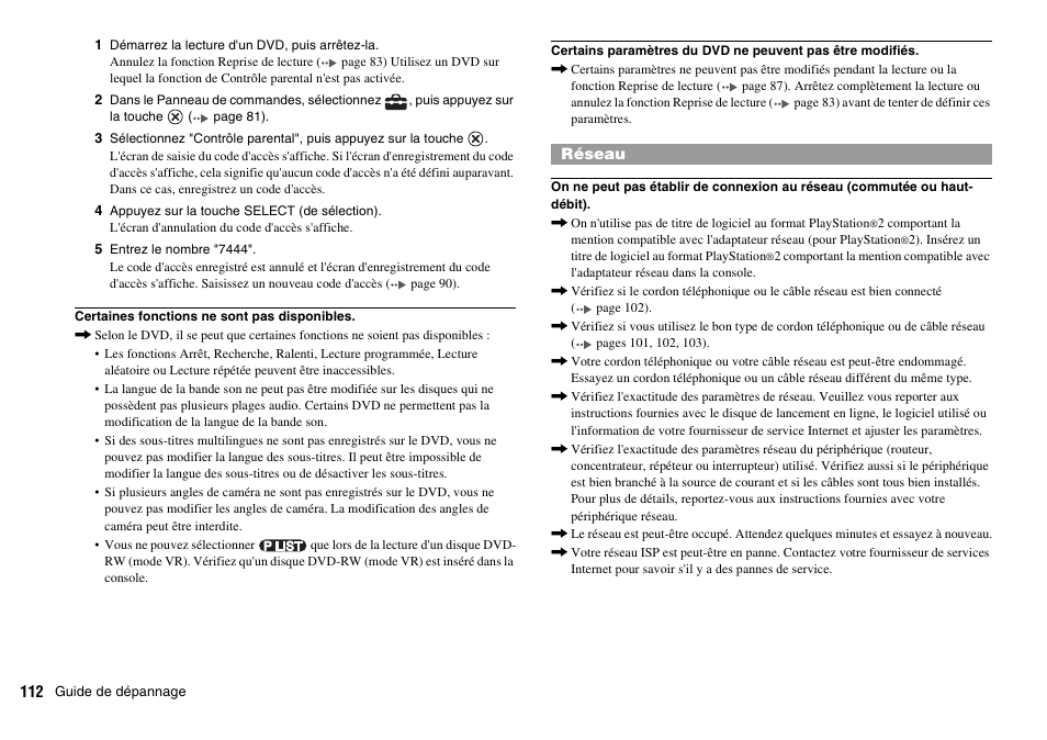 Sony SCPH-70011 User Manual | Page 112 / 172