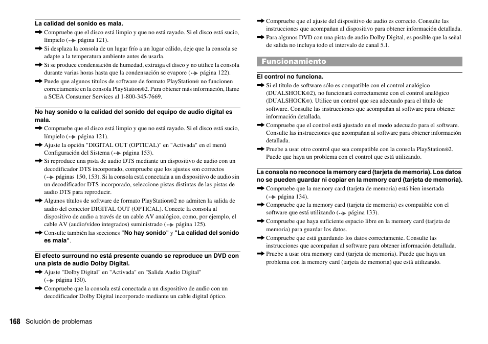 Sony SCPH-70011 User Manual | Page 168 / 172