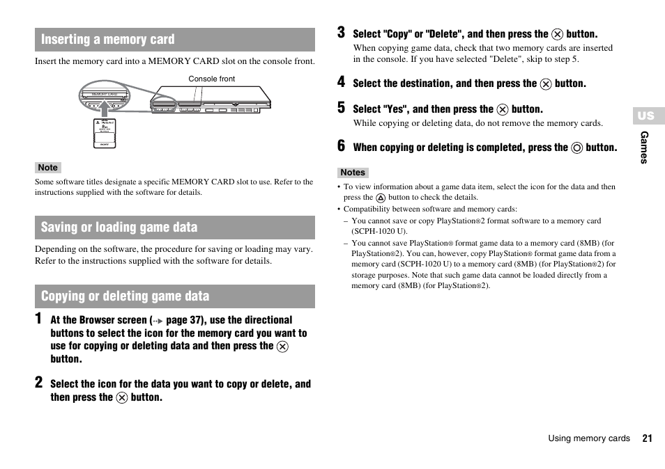 Sony SCPH-70011 User Manual | Page 21 / 172