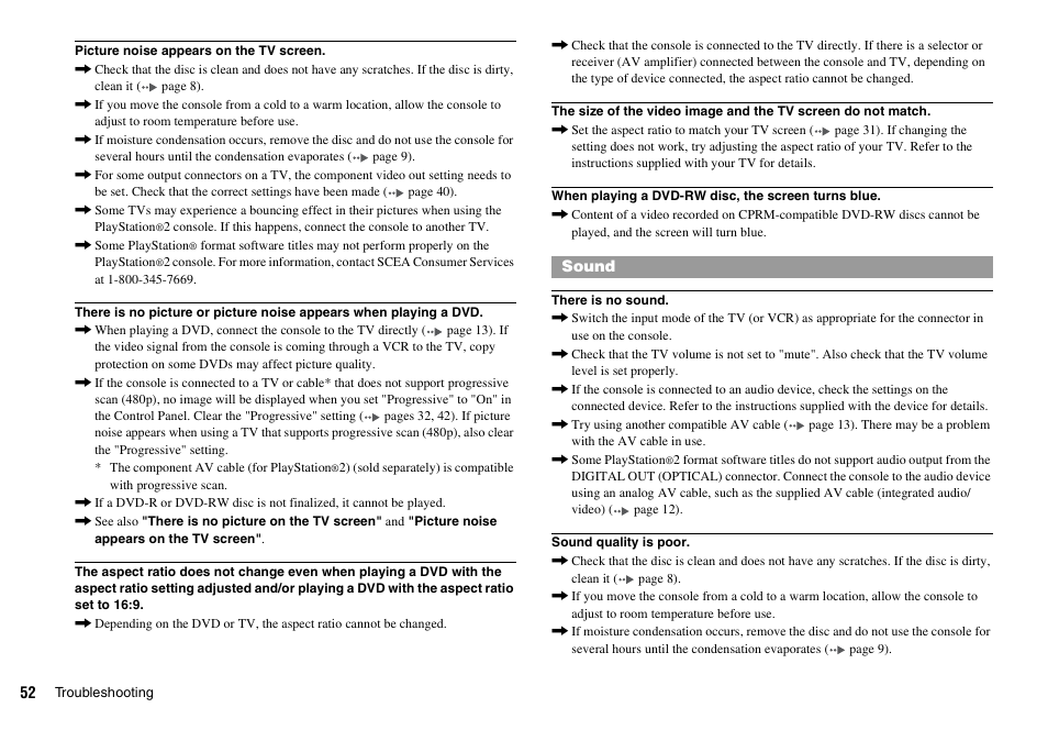 Sony SCPH-70011 User Manual | Page 52 / 172