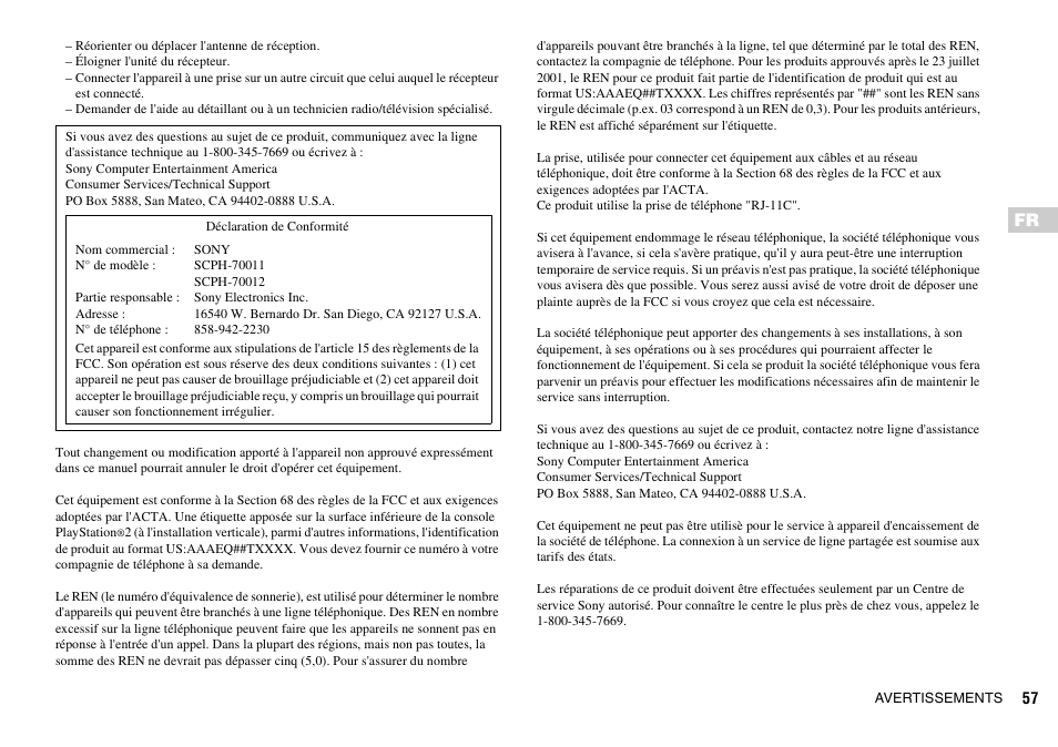 Sony SCPH-70011 User Manual | Page 57 / 172