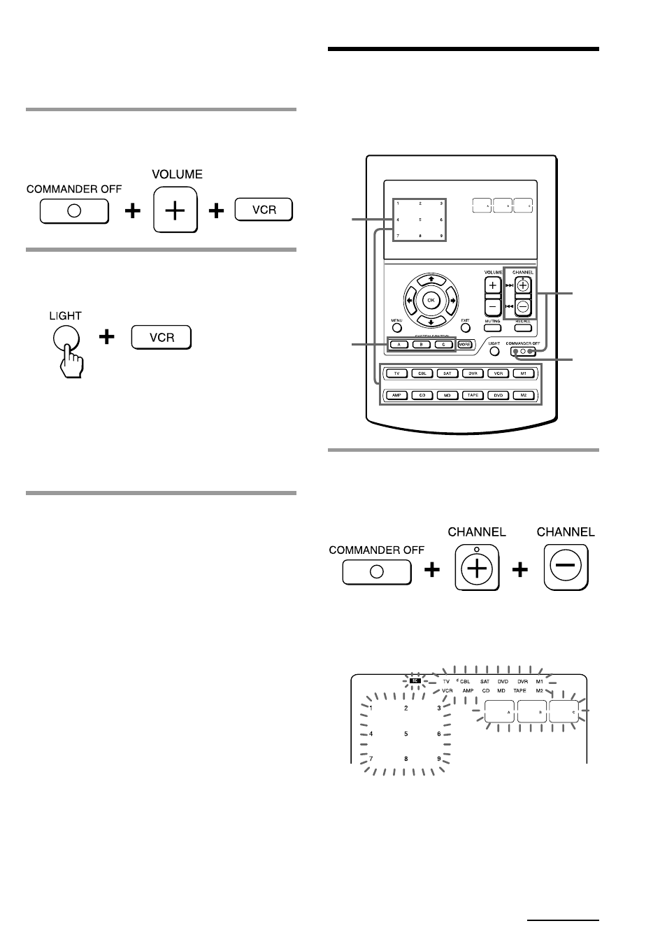 Changing the interval between operation steps | Sony RM-AV2500 User Manual | Page 29 / 76