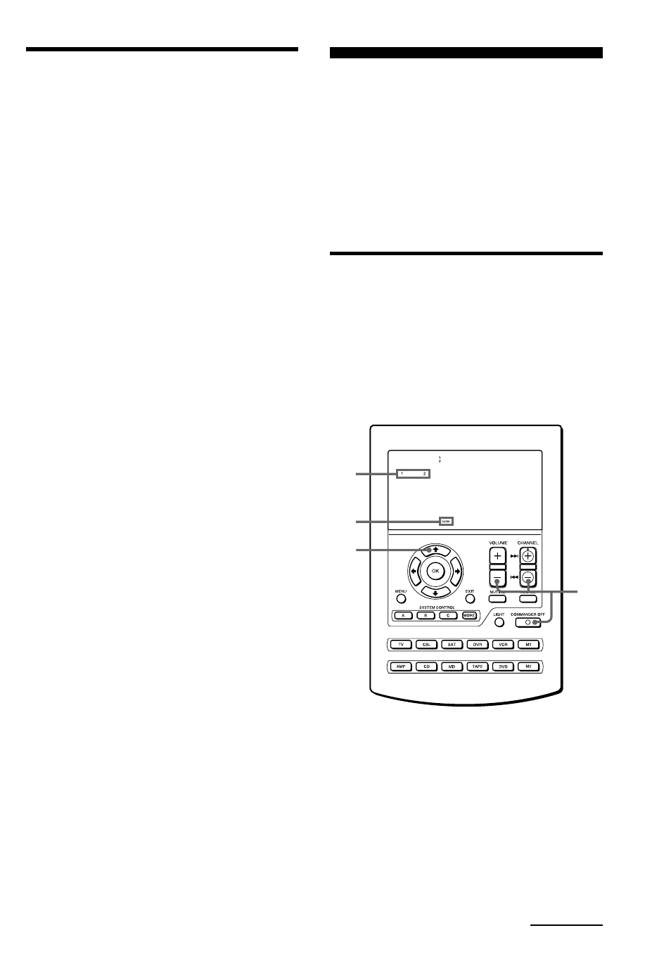 Transferring data between remote commanders, Transferring data | Sony RM-AV2500 User Manual | Page 37 / 76